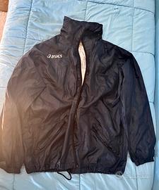 Giacca impermeabile Asics – discreta, zip rotta