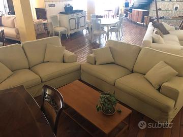 Salotto - Coppia di divani in tessuto - TreCi