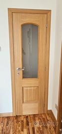 Porta da interno in rovere