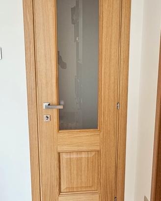Porta da interno in rovere