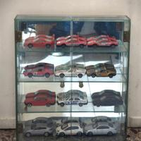 Teca Vetrina Vetrinetta in Vetro Modellini 1/43