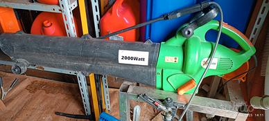 soffiatore aspiratore da giardino elettrico