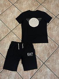 completo ea7 armani corto