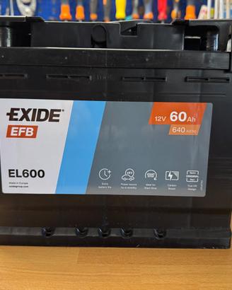 Batteria Exide EL600 EFB 12V 60Ah 640A