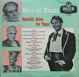 Mario Del Monaco - Operatic Arias For...(33 giri)