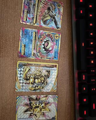 Lotto carte Pokémon coreane