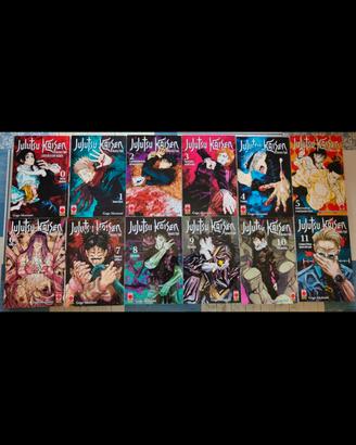 Manga Jujutsu Kaisen completa (prima edizione)