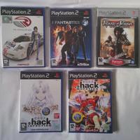 PlayStation 2 Sony  Lotto Cinque Giochi Sigillati