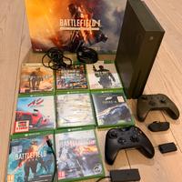 Xbox One 1TB + pad + giochi + accessori e modulotv