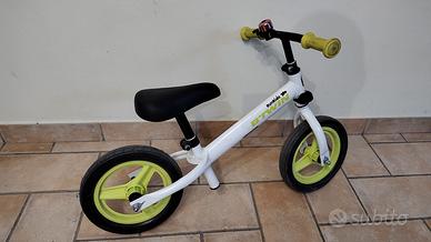 Bici senza pedali bambino 10" con casco