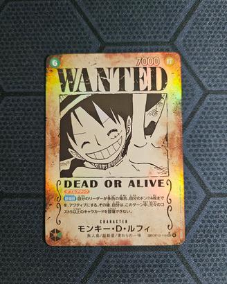  Monkey D. Luffy OP13-118 SP one piece tcg bandai
