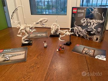 Lego museo sientifico dinosauri completo