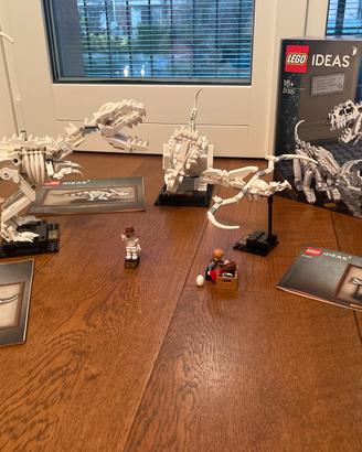 Lego museo sientifico dinosauri completo