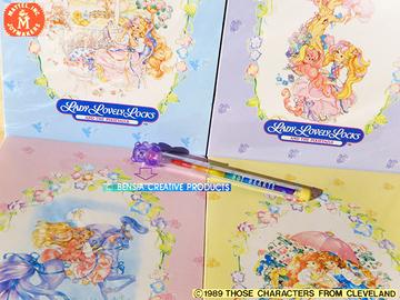 LADY LOVELY Vintage 1989 QUADERNI + Matita Bensia