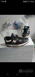 scarpe new balance 550 panda black  42 ottime