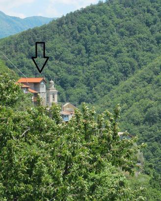 tipica casa di paese a Triora fraz cetta