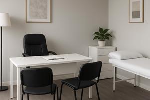 Studio arredato in condivisione