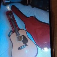 chitarra acustica Fender f55-12 solo su Roma 