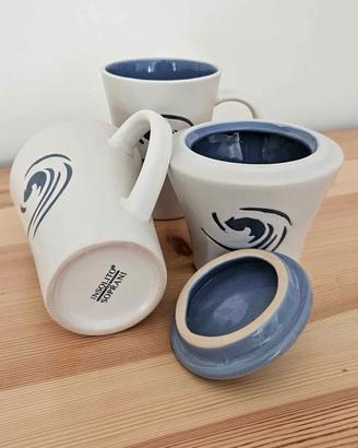 Set 2 Mug e zuccheriera Insolito by Soprani