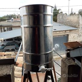 contenitore 100lt  in acciaio inox 