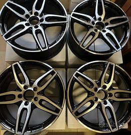 Cerchi mercedes classe A B CLA C AMG RAGGIO 18