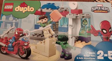 Lego Duplo le avventure di Spider man e Ulk