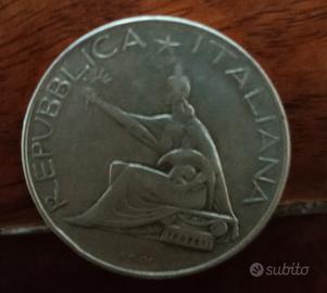 MONETA 500 LIRE 1861