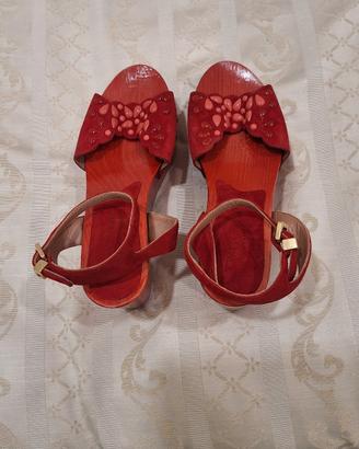 Ribasso SandaliTwin-Set Simona Barbieri n.40 rossi