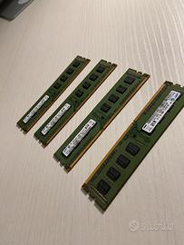 Kit 8GB RAM DDR3 Samsung (4x2GB) - 1333MHz