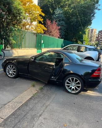 Mercedes SLK 200 Cabrio 2002 - nero - GPL nuovo