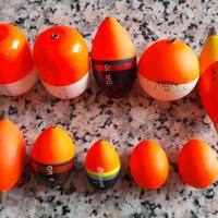 Galleggianti da pesca piombati 