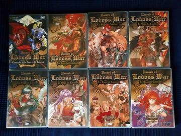 Lotto Dvd-Video Anime - Record of Lodoss War (9DVD