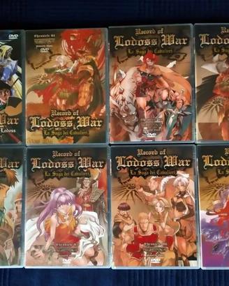 Lotto Dvd-Video Anime - Record of Lodoss War (9DVD
