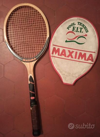 Raquette De Tennis Vintage Maxima Torneo Années 70 – Graphite