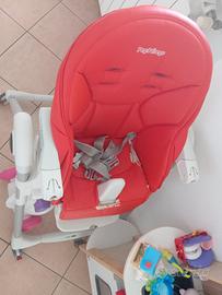 seggiolone rosso Foppapedretti 