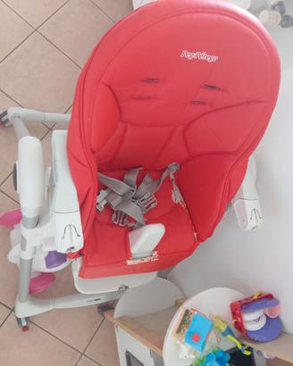 seggiolone rosso Foppapedretti 