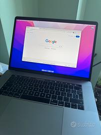 MacBook Pro 15 2017 2,8 GHz i7 16GB Ram 500GB