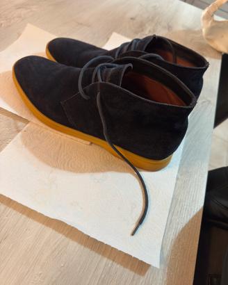 Loro Piana SofterWalk - Suede Blu Navy / Scuro -42