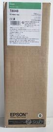 CARTUCCIA ORIGINALE PIGMENTATO EPSON T804B VERDE