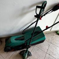 Tagliaerba elettrico e tagliabordi