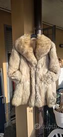 Pelliccia volpe bianca 