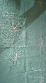 Tovaglia da the in lino con tovaglioli