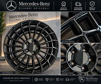 🛞 CERCHI IN LEGA NERO LUCIDO STILE MAYBACH