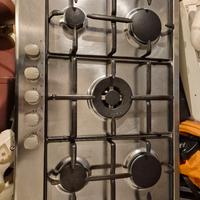 piano cottura Candy e lavandino doppia vasca 