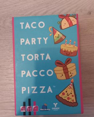 TACO, PARTY, TORTA, PIZZA
