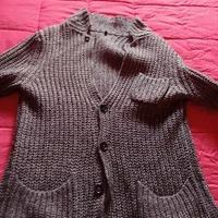 cardigan grigio