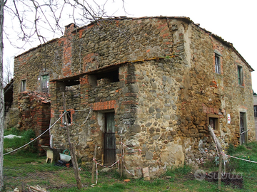 Rustico con 18 ettari di terreno, lago, vigna