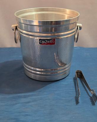 Secchiello Porta Ghiaccio Cinzano Vintage 