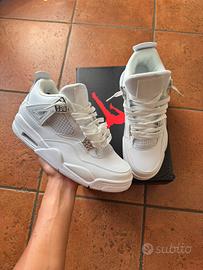 Air Jordan 4 Retro White Metallic - Nuove