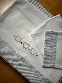 Set lenzuola per lettino con angoli